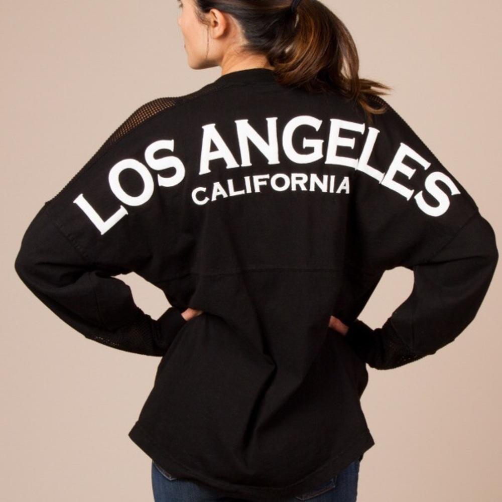 Kylie Jenner Black Los Angeles Spirit Jersey